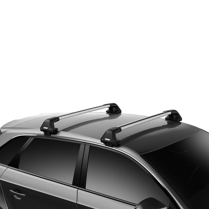 Ford Focus Wagon 2019 - ON - Thule WingBar Edge Roof Rack Silver - Shop Thule | Stoke Equipment Co Nelson