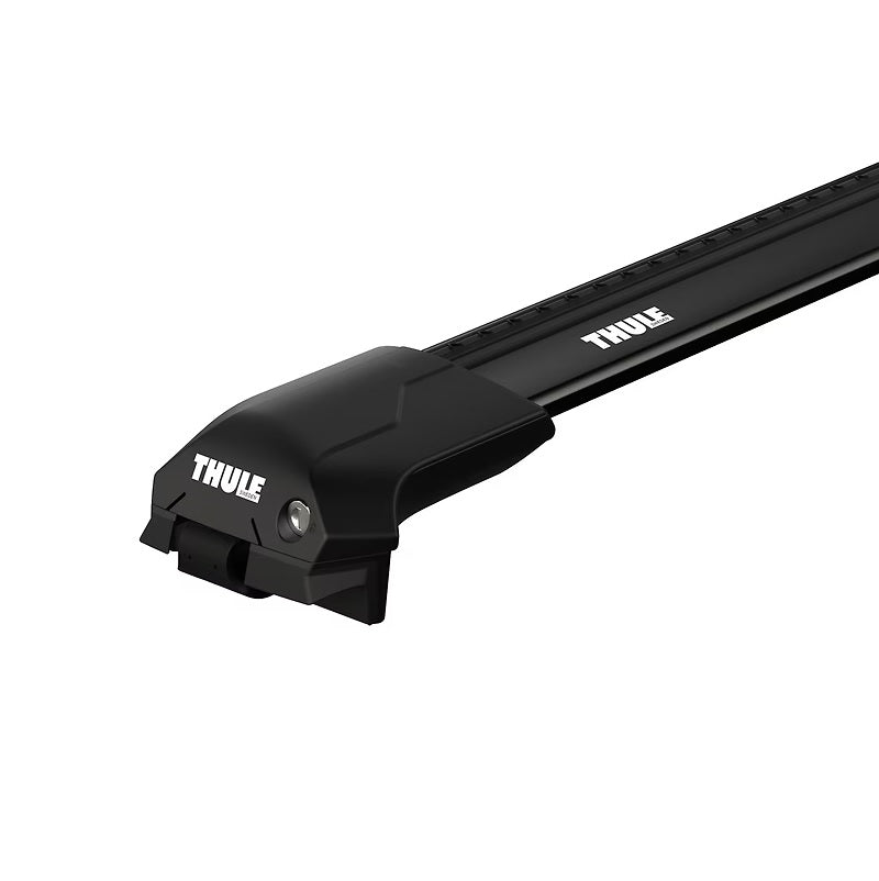 Ford Next Gen Everest 2022-ON (w/ raised rail) - Thule WingBar Edge Roof Rack Black - Shop Thule | Stoke Equipment Co Nelson