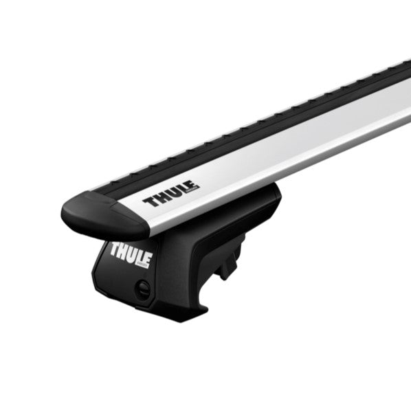 Ford Next Gen Everest 2022-ON (w/ raised rail) - Thule WingBar Evo Roof Rack Silver - Shop Thule | Stoke Equipment Co Nelson