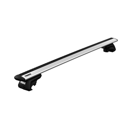 Ford Next Gen Ranger Wildtrak 2022 - ON - Thule WingBar Evo Roof Rack Silver - Shop Thule | Stoke Equipment Co Nelson