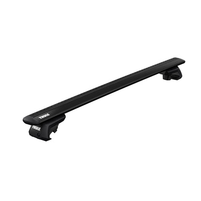 Ford Ranger Wildtrak 2007 - 2011 (w/ raised rail) - Thule WingBar Evo Roof Rack Black - Shop Thule | Stoke Equipment Co Nelson