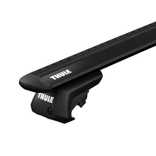 Nissan X-Trail 2014-2022 (w/ raised rail) - Thule WingBar Evo Roof Rack Black - Shop Thule | Stoke Equipment Co Nelson