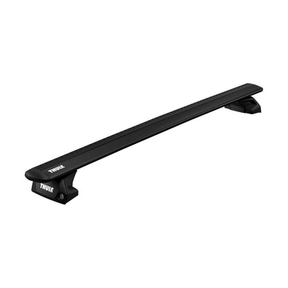Subaru Forester 2002-2008 (w/ flush rail) - Thule WingBar Evo Roof Rack Black - Shop Thule | Stoke Equipment Co Nelson