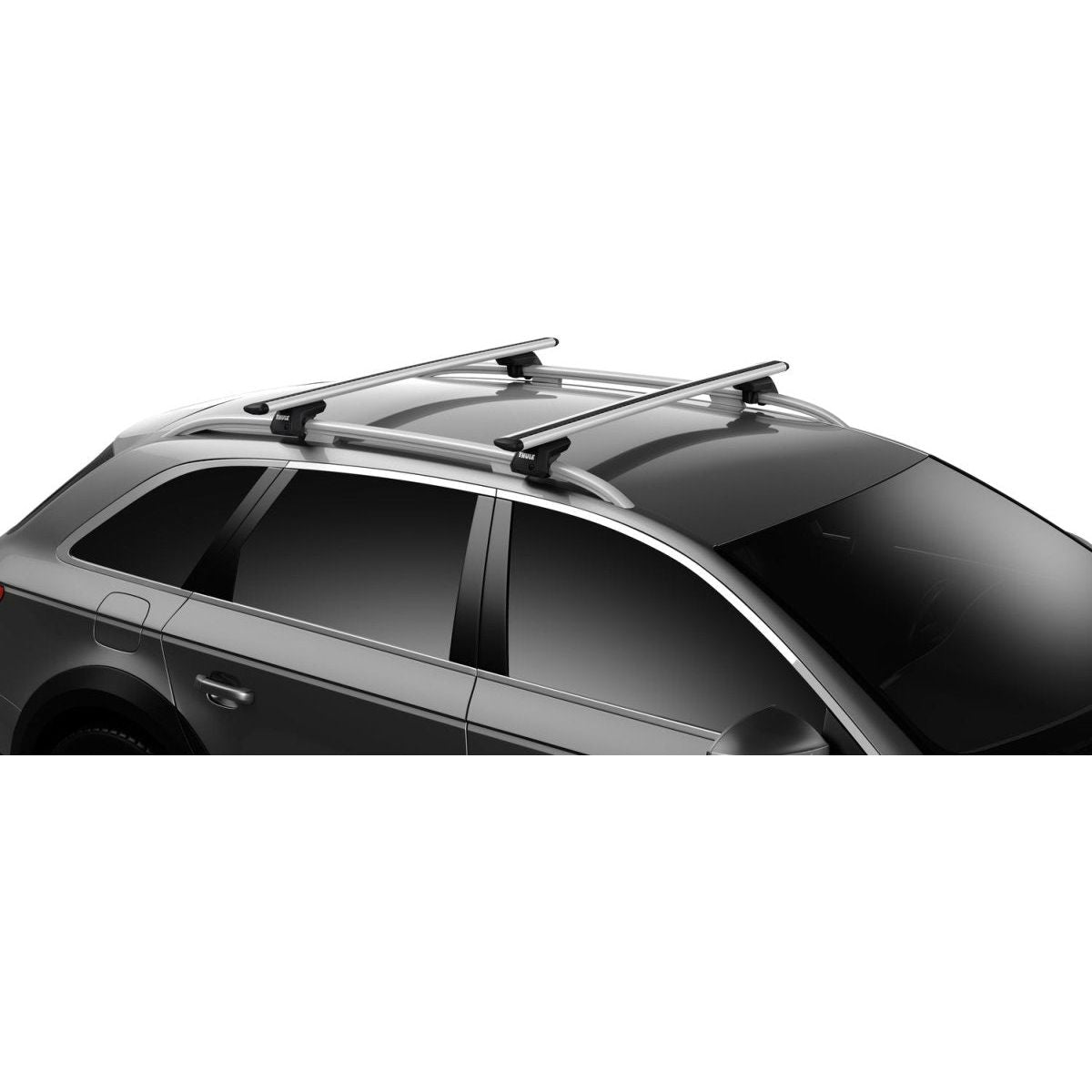 Subaru Forester 2013-2018 (w/ raised rail) - Thule WingBar Evo Roof Rack Silver - Shop Thule | Stoke Equipment Co Nelson