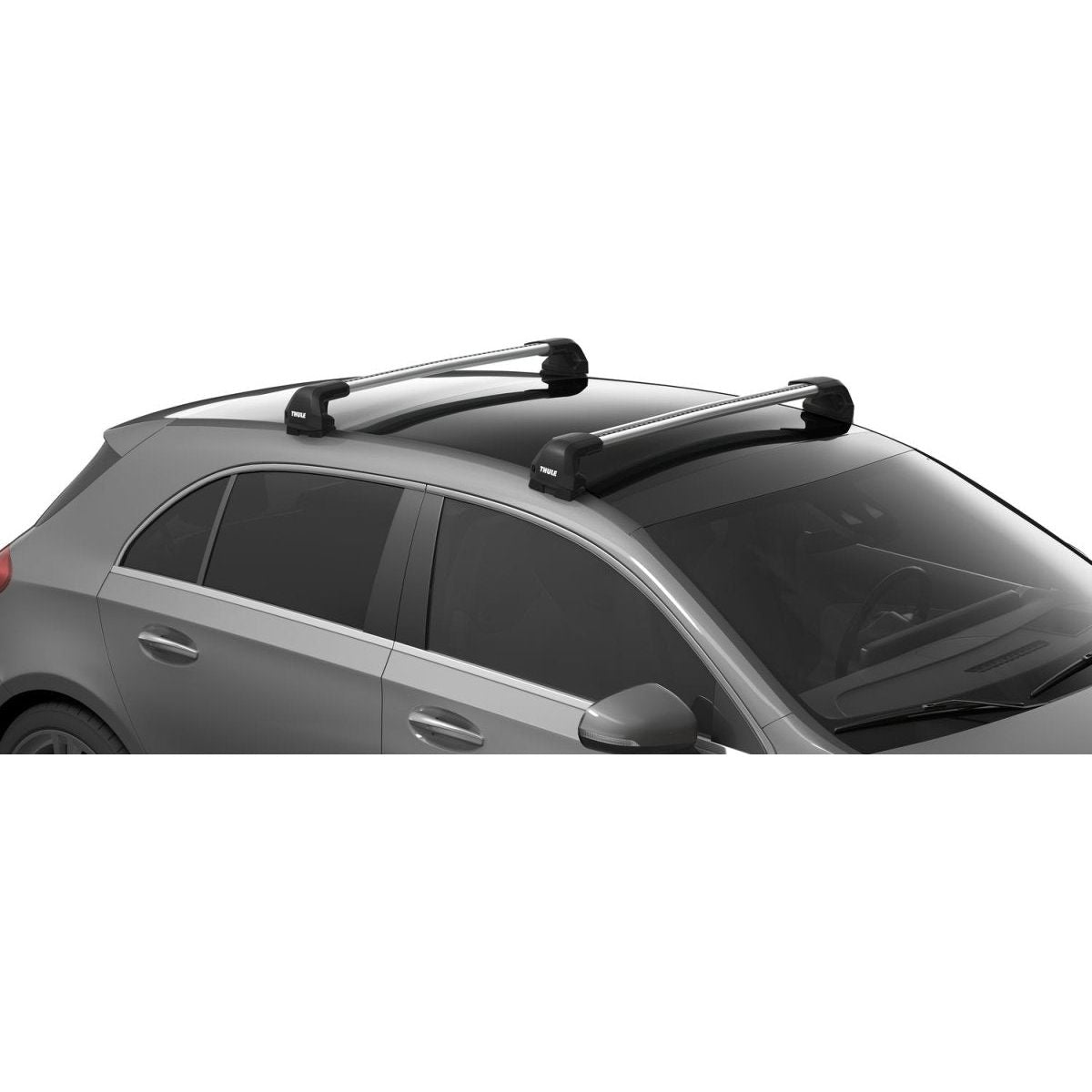 Subaru XV 2012-2017 (w/ fixpoint mount) - Thule WingBar Edge Roof Rack Silver - Shop Thule | Stoke Equipment Co Nelson