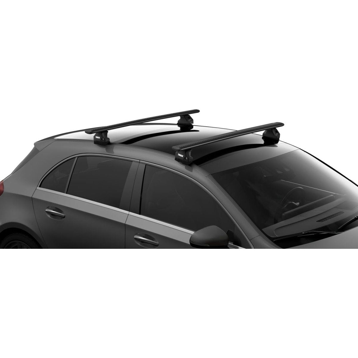 Subaru XV 2012-2017 (w/ fixpoint mount) - Thule WingBar Evo Roof Rack Black - Shop Thule | Stoke Equipment Co Nelson