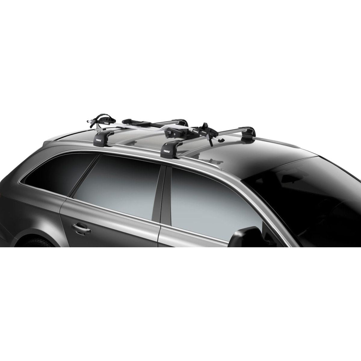 Thule ProRide 598 Bike Rack Double Pack - Silver - Shop Thule | Stoke Equipment Co Nelson