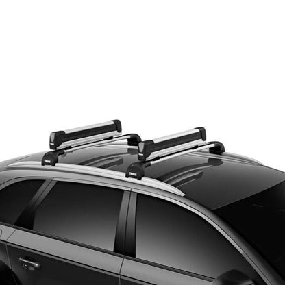 Thule SnowPack Extender Ski & Snowboard Carrier - 732500 Silver - Shop Thule | Stoke Equipment Co Nelson