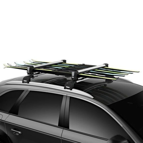 Thule SnowPack L Ski & Snowboard Carrier - 732600 Silver - Shop Thule | Stoke Equipment Co Nelson