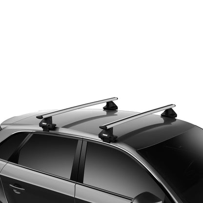 Toyota Auris / Corolla Hatch 2013 - 2018 - Thule WingBar Evo Roof Rack Silver - Shop Thule | Stoke Equipment Co Nelson