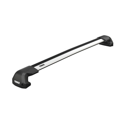 Toyota BZ4X 2022 - ON (w/ fixpoint) - Thule WingBar Edge Roof Rack Silver - Shop Thule | Stoke Equipment Co Nelson