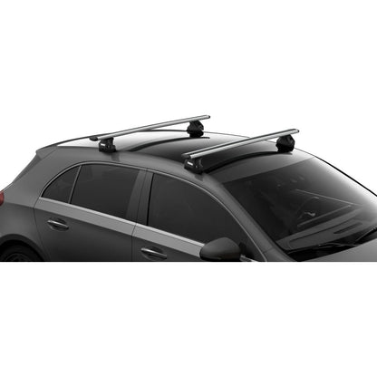 Toyota Highlander 2014-2021 (w/ solid rail fixpoint) - Thule WingBar Evo Silver Roof Rack - Shop Thule | Stoke Equipment Co Nelson