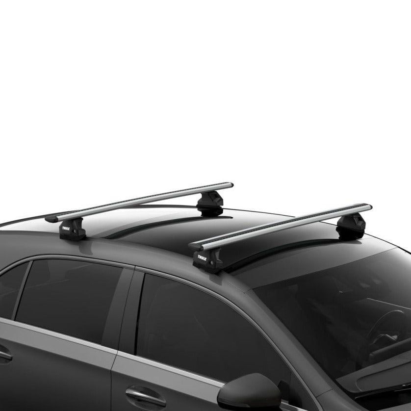 Toyota RAV-4 2019-ON (w/ flush rail) - Thule WingBar Evo Roof Rack Silver - Shop Thule | Stoke Equipment Co Nelson