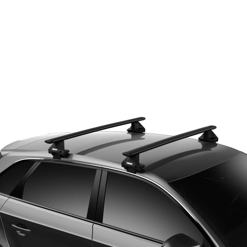 Toyota RAV-4 2019-ON (w/ normal roof) - Thule WingBar Evo Roof Rack Black - Shop Thule | Stoke Equipment Co Nelson