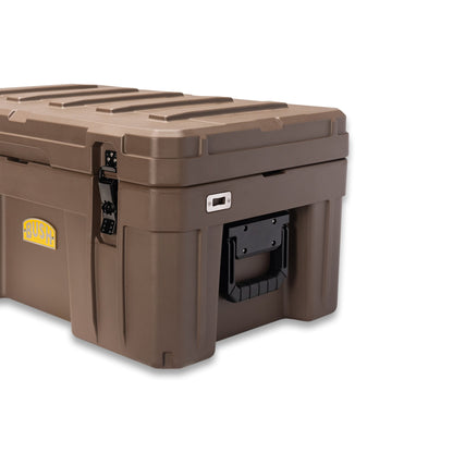 Bush Storage Cargo Crate 75L - Brown - Shop Bush Storage | Stoke Equipment Co Nelson