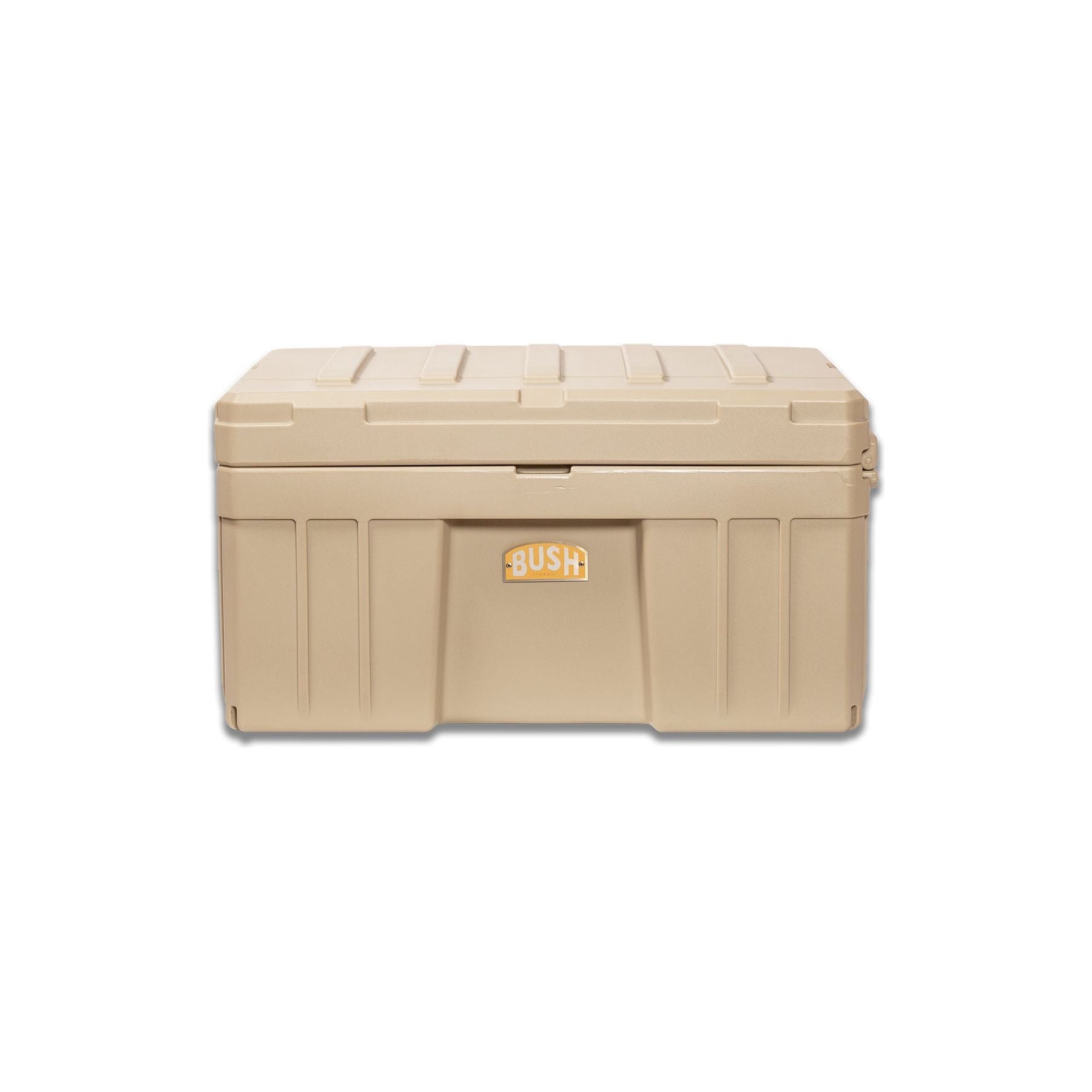 Bush Storage Cargo Crate 85L - Sand - Feldon Shelter Edition - Shop Bush Storage | Stoke Equipment Co Nelson