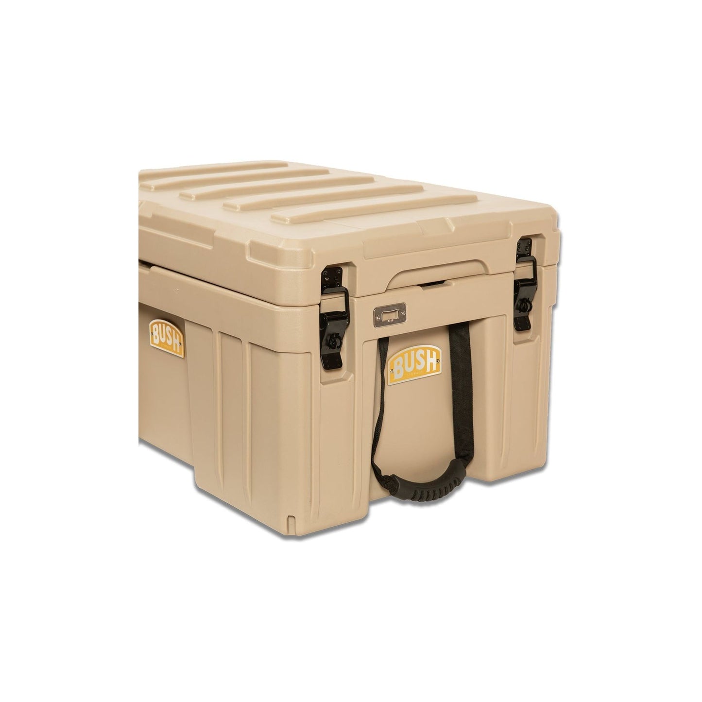 Bush Storage Cargo Crate 85L - Sand - Feldon Shelter Edition - Shop Bush Storage | Stoke Equipment Co Nelson