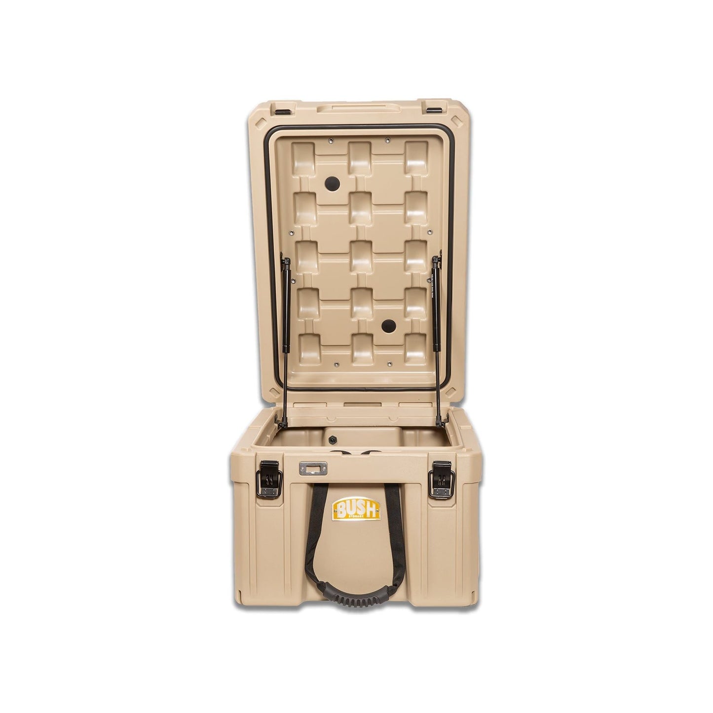 Bush Storage Cargo Crate 85L - Sand - Feldon Shelter Edition - Shop Bush Storage | Stoke Equipment Co Nelson