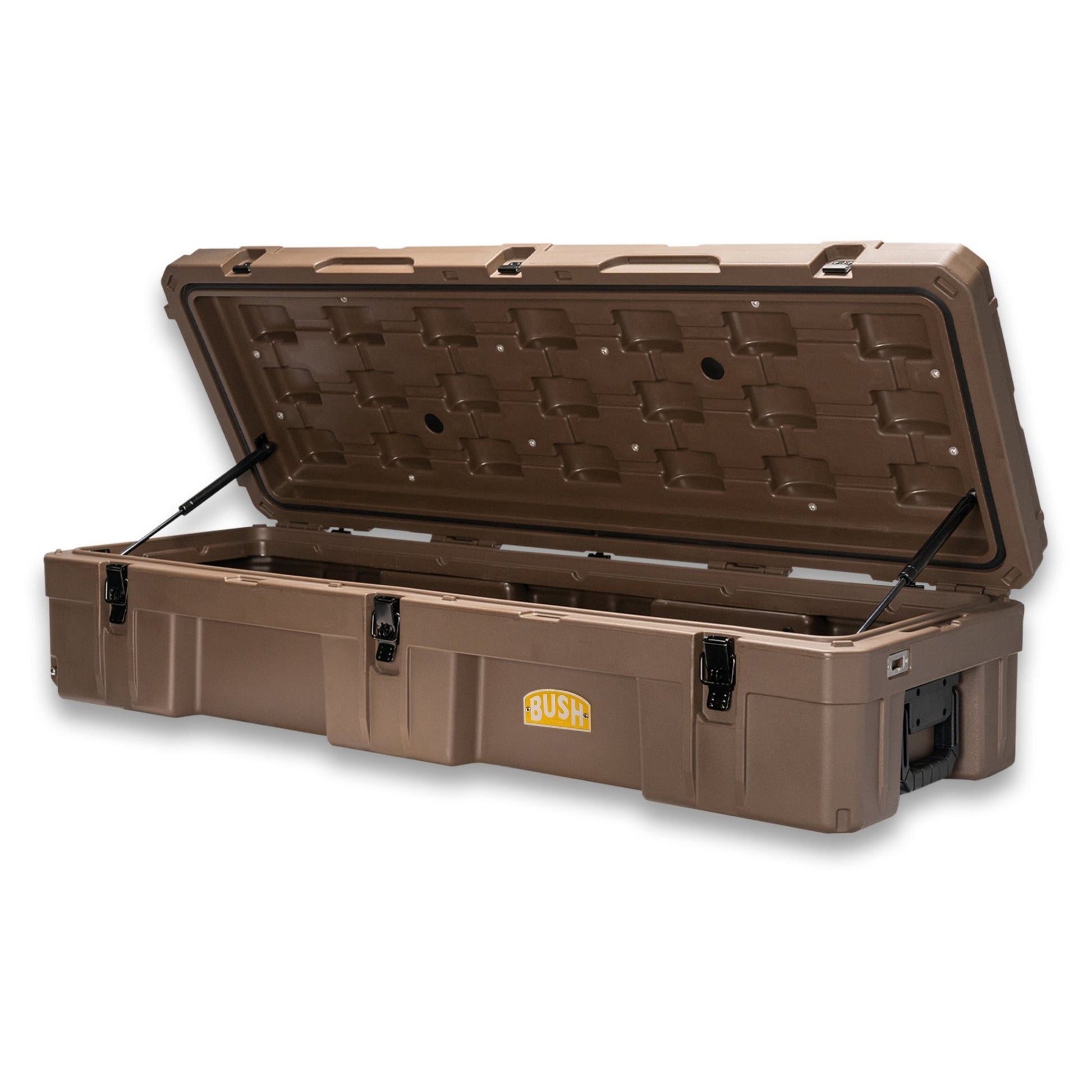 Bush Storage Rooftop Crate 125L - Brown - Shop Bush Storage | Stoke Equipment Co Nelson