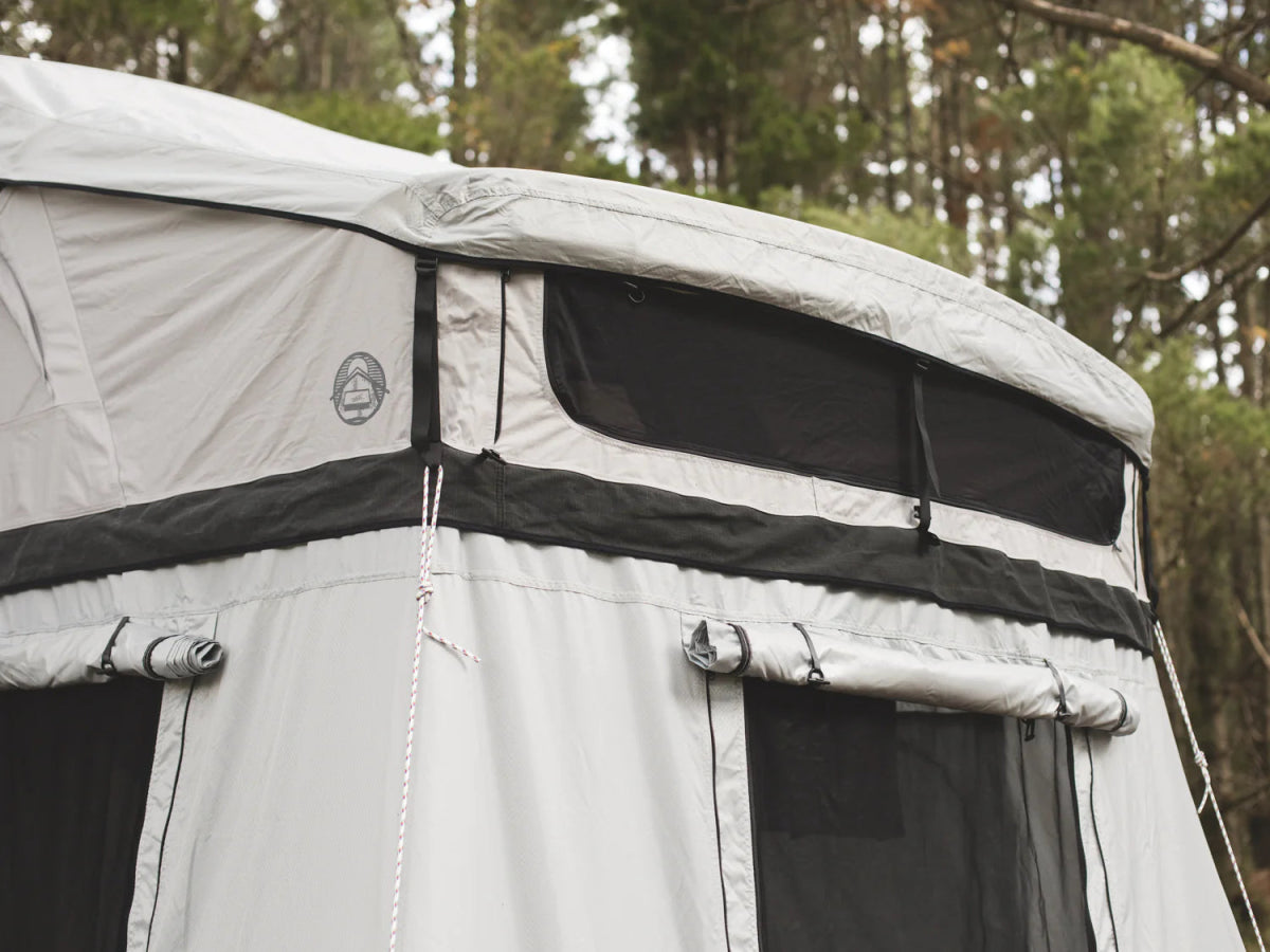 Feldon Shelter - Feldon Shelter Crow's Nest Family Rooftop Tent Bundle - Grey | Stoke Equipment Co Nelson