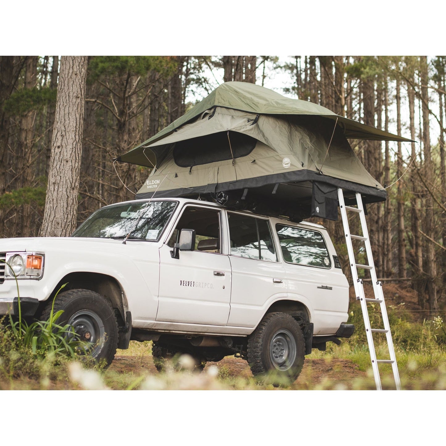 Feldon Shelter Crow's Nest Rooftop Tent - Green - Shop Feldon Shelter | Stoke Equipment Co Nelson