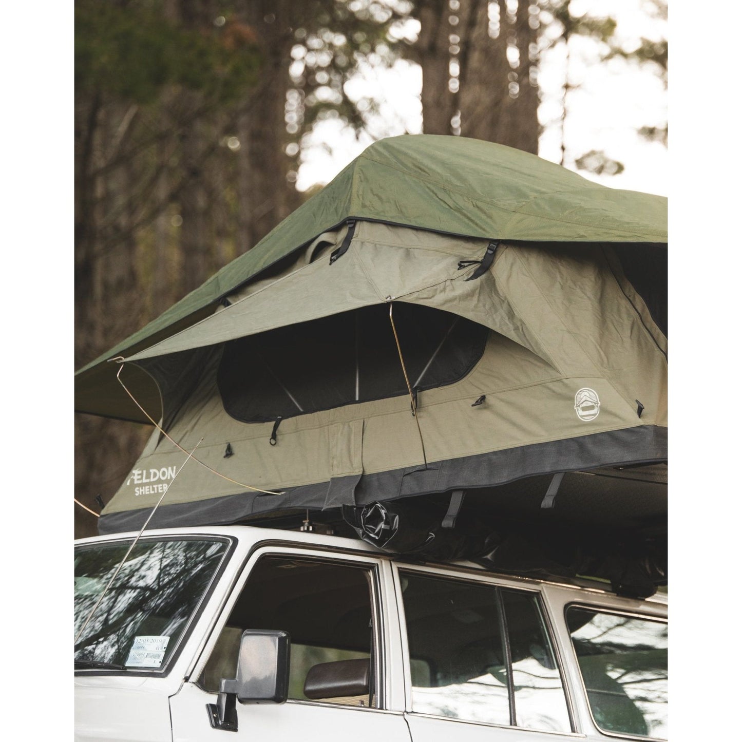 Feldon Shelter Crow's Nest Rooftop Tent - Green - Shop Feldon Shelter | Stoke Equipment Co Nelson