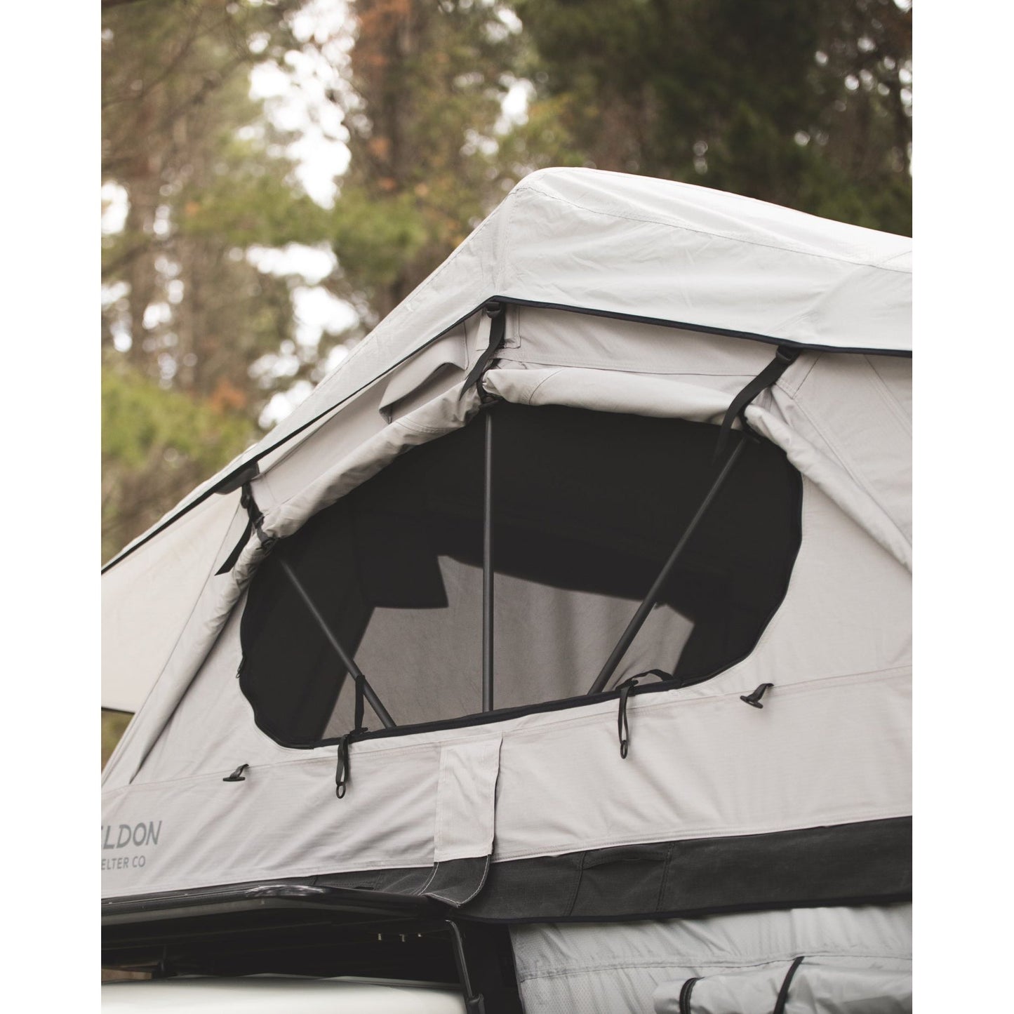 Feldon Shelter Crow's Nest Rooftop Tent - Grey - Shop Feldon Shelter | Stoke Equipment Co Nelson
