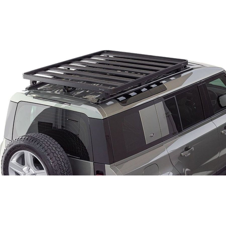 Land Rover New Defender 110 (w/ OEM Tracks) 2020-ON - Front Runner Slimline II Roof Tray - Shop Front Runner | Stoke Equipment Co Nelson