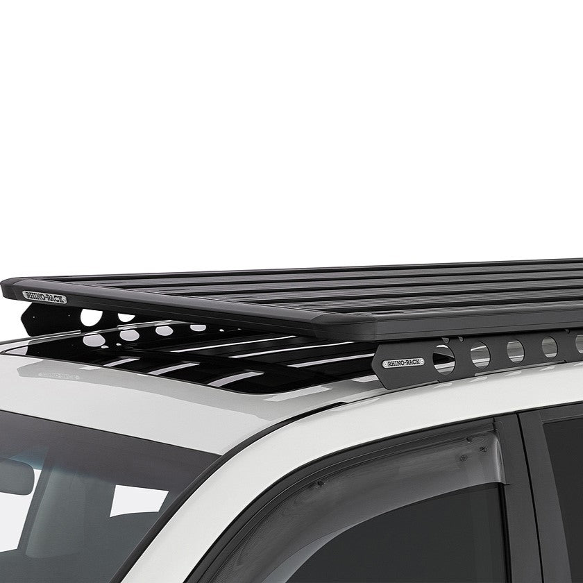 Mitsubishi Pajero Roof Tray - Pioneer Platform (BackBone Mount) 2006-ON - Shop Rhino-Rack | Stoke Equipment Co Nelson