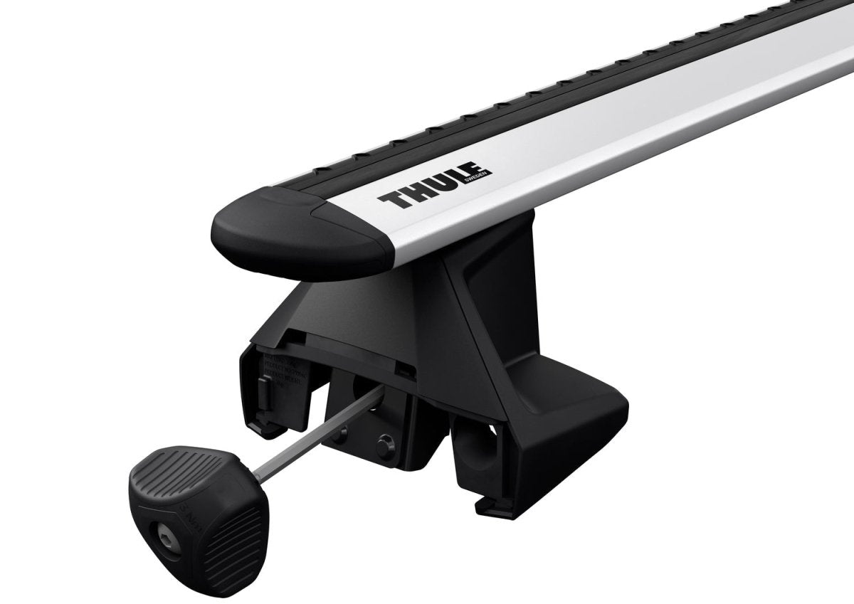 Load video: Thule Installation Guide for 7105 Wingbar EvoClamp Roof Rack System